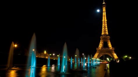 Paris at Night. Tour Eiffel HD wallpapers | 4K MacBook and Desktop ...