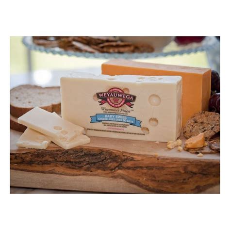 Homestead Wisconsin Cheese - Wisconsin Baby Swiss Cheese