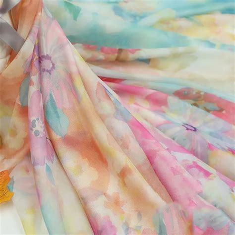 quality soft 30D printed chiffon fabric Chinese style cloth artificial Silk scarf ancient ...