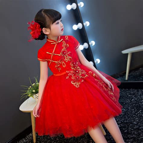 Fashion 7 | 2017New Chinese Traditional Baby Girls Chi-Pao Cheongsam ...