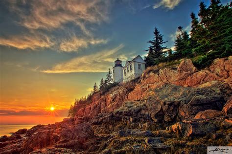 Bass Harbor Lighthouse Acadia National Park | HDR Photography by ...