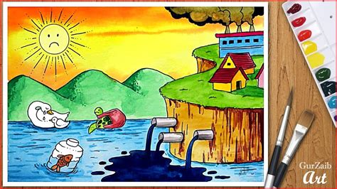 Water Pollution Poster For Kids