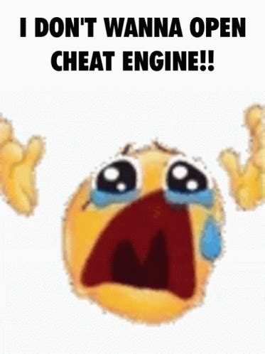 I Dont Want To Open Cheat Engine Crying Emoji GIF - I Dont Want To Open Cheat Engine Cheat ...