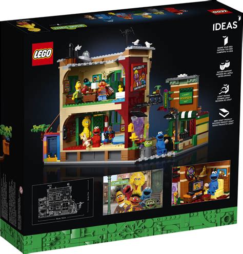 LEGO Ideas 123 Sesame Street (21324) Officially Announced - The Brick Fan