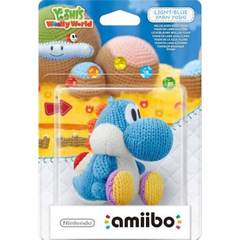 Light Blue Yarn Yoshi amiibo | Nintendo Official UK Store