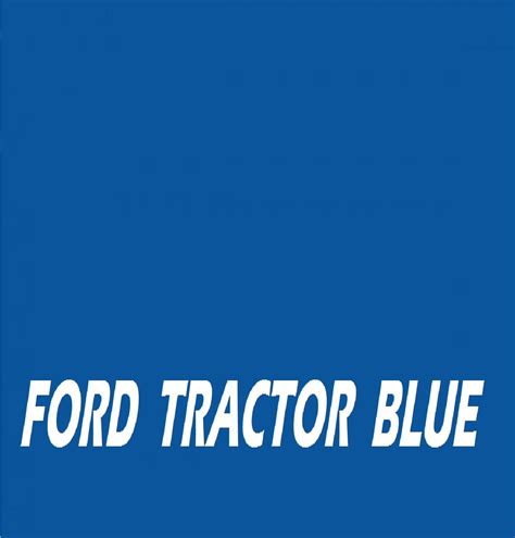 FORD TRACTOR BLUE RAL5001 Agricultural Tractor Machinery Enamel Gloss Paint | eBay