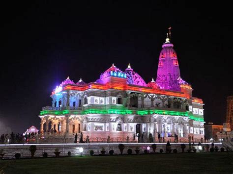 Prem Mandir In Vrindavan - The Temple Of Divine Love - Nativeplanet