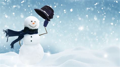 Christmas Snowman Craft Ultra HD Wallpaper for 4K UHD TV & Desktop ...