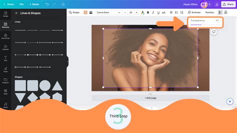 How to Create a Plastic Overlay Effect in Canva - Canva Templates