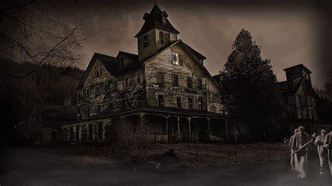 Creepy House Wallpaper