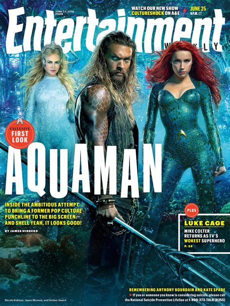 Aquaman Images Offers First Look at Queen Atlanna and Black Manta