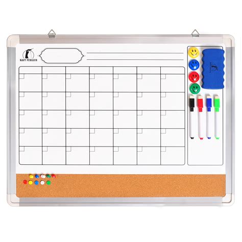 Whiteboard Calendar For Wall Small at Reba Butler blog