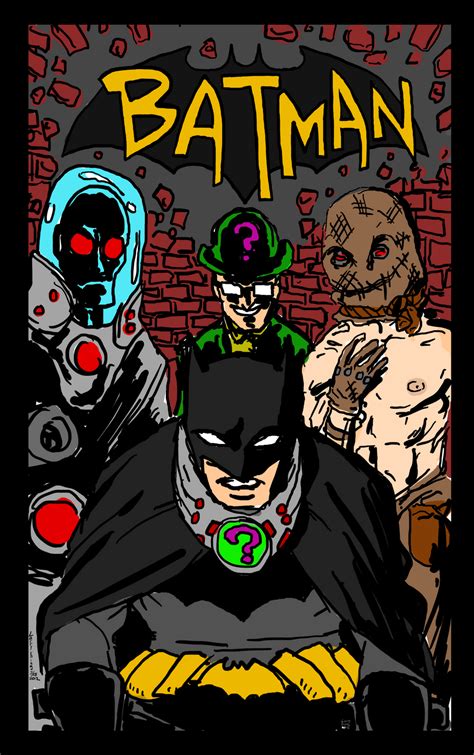 Batman - Graphic Novel Test Cover by EarthmanPrime on deviantART