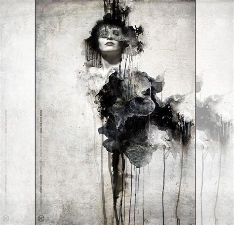 Black and White Abstract Painting - Abstract Painting | Surreal portrait, Art painting, Modern ...