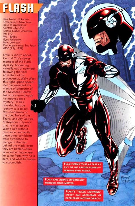 The Dark Flash, Walter West (Flash Secret Files and Origins #2) : DCcomics