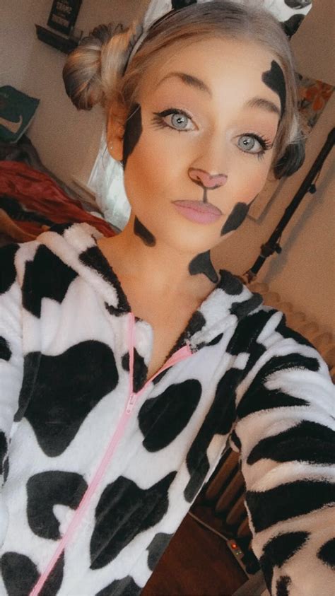 √ Cute Cow Makeup