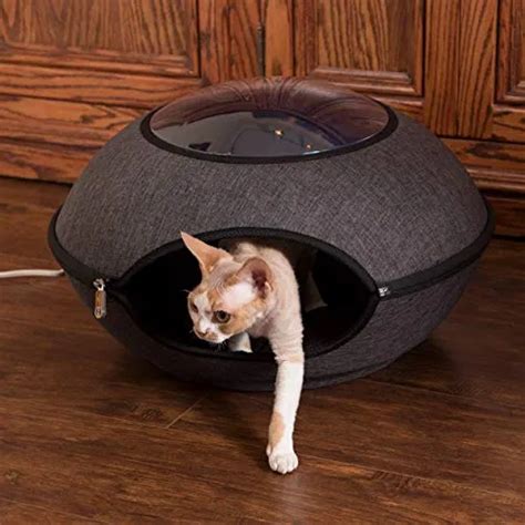 K&H PET PRODUCTS Thermo-Lookout Pod Heated Cat Bed | Heated cat bed ...