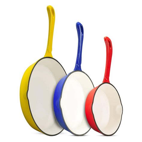 Enameled Cast Iron Skillet -7 - Orient Cookware