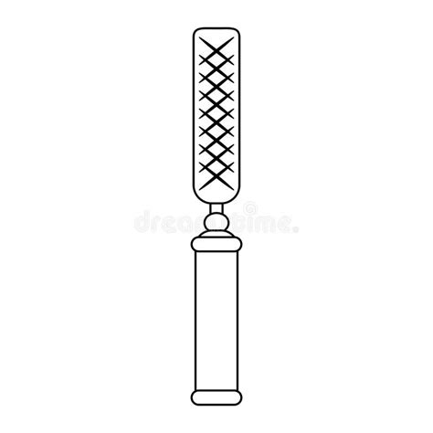 Flat file tool equipment stock vector. Illustration of building - 135450807