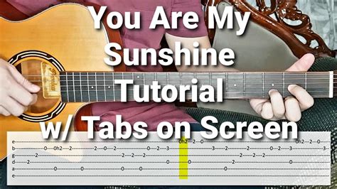 Free Guitar Chords For You Are My Sunshine Pics | Partitur Lagu Terbaru