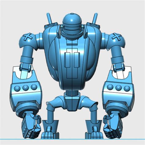 3D Printable Robot design 6 by Simon