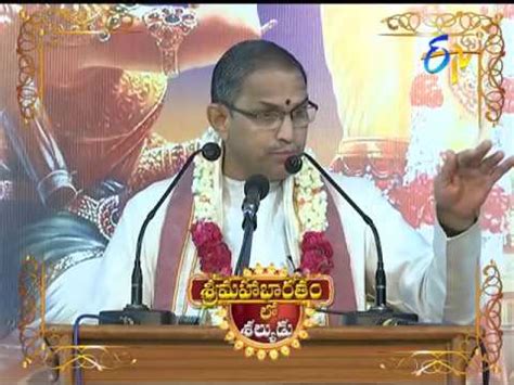 Characters in Sri Mahabharatam by Brahmasri Changanti - Subhamastu - 3rd August 2016 - YouTube