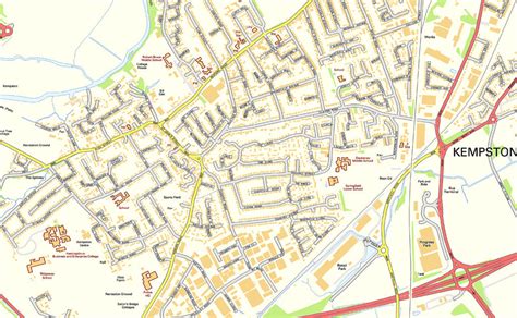 Bedford Street Map | I Love Maps