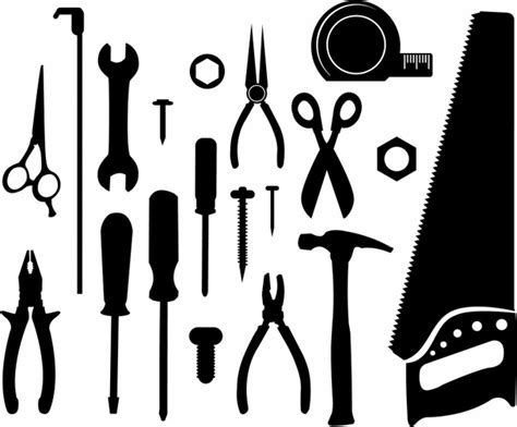 Vector tools machine vectors free download graphic art designs