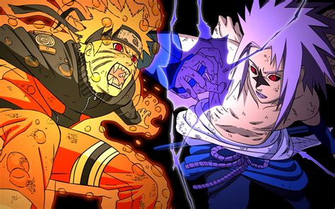 Naruto vs Sasuke HD Wallpaper - WallpaperSafari