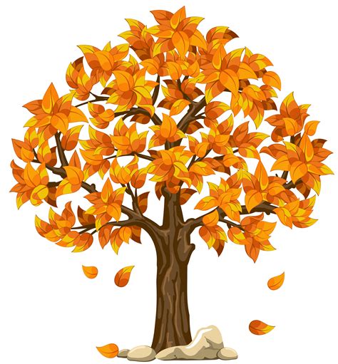 Fall Clip Art Tree Png Png Clipart | My XXX Hot Girl