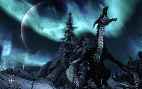 Dragon Skyrim Wallpaper HD Free Download