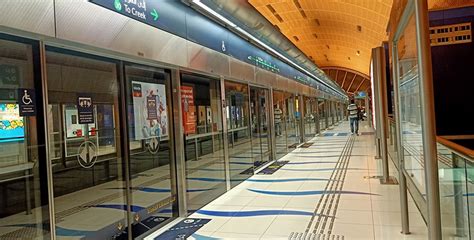 Al Qusais Metro Station, Green Line Dubai, United Arab Emirates