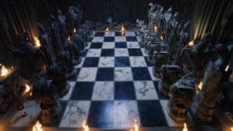 Giant chess | Wizard chess, Harry potter scene, Harry potter chess