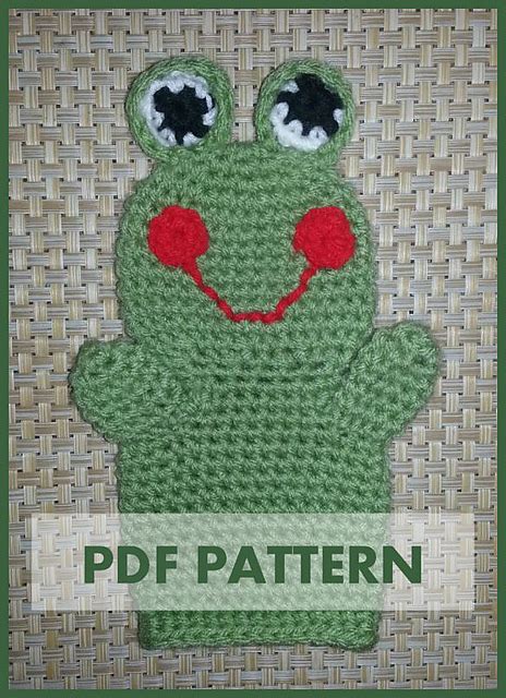 Ravelry: Frog Hand Puppet pattern by Julie Trimpe