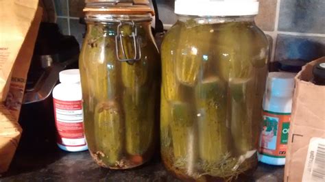 Slow-brined Kosher Dill Pickles