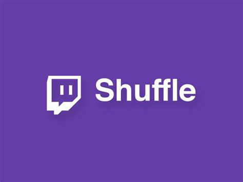 Twitch Shuffle | Logo Animation by Josh Baron on Dribbble