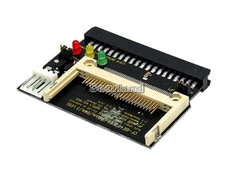 SLCI4003 3-LEDs 40-Pin Female IDE To CF Card Adapter