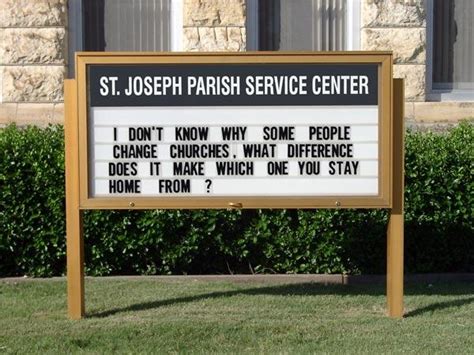 25 Funny Church Signs | Pleated Jeans