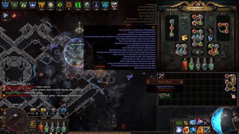 Mageblood drop mid investment crimson temple farming! : r/pathofexile