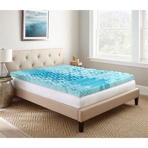 Henredon GelLux Memory Foam Cooling Mattress Topper - Walmart.com