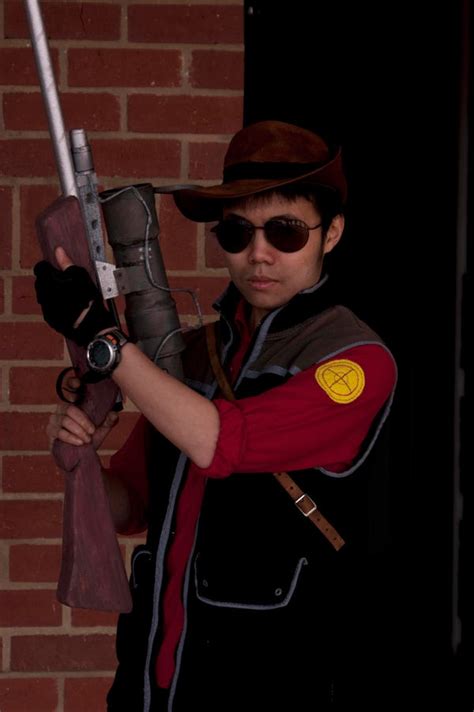 TF2 Sniper cosplay by greenzaku on DeviantArt