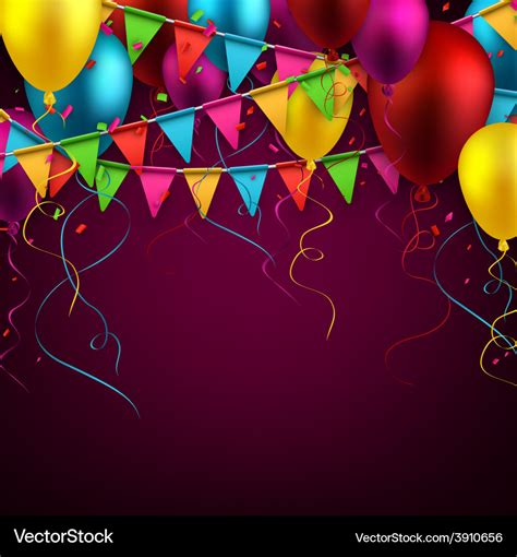 Party celebration background Royalty Free Vector Image