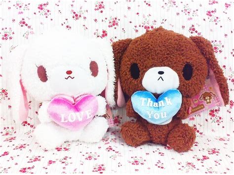 Shirousa & Kurousa Sugarbunnies Plushies | Heart plushies, Plushies, Crafts