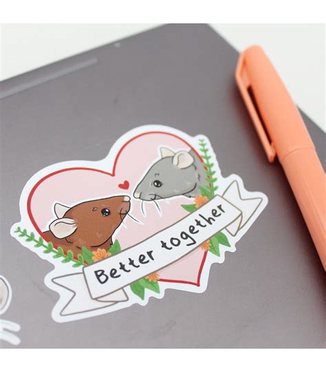 'Better together' sticker