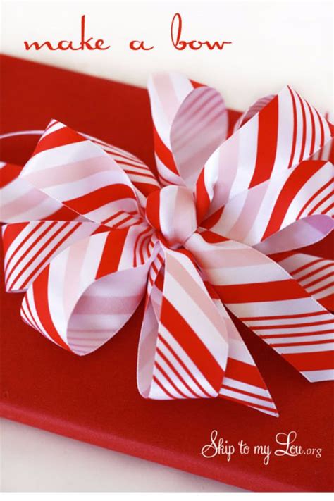 50 Creative DIY Bows To Make For Christmas Packages