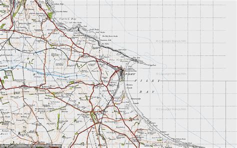 Old Maps of Filey Bay, Yorkshire - Francis Frith