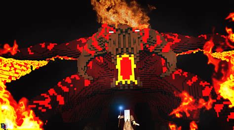 Balrog in Minecraft by n4swai on DeviantArt