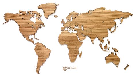 MapaWall wooden world maps | Mapyourwall.com