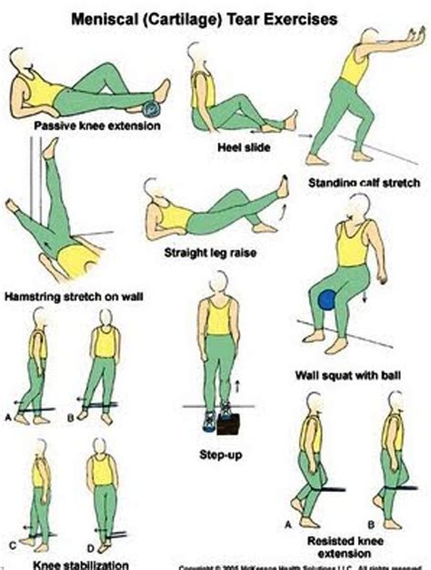 EXCLUSIVE PHYSIOTHERAPY GUIDE FOR PHYSIOTHERAPISTS: EXERCISE FOR MENISCAL TEAR/ CARTILLAGE