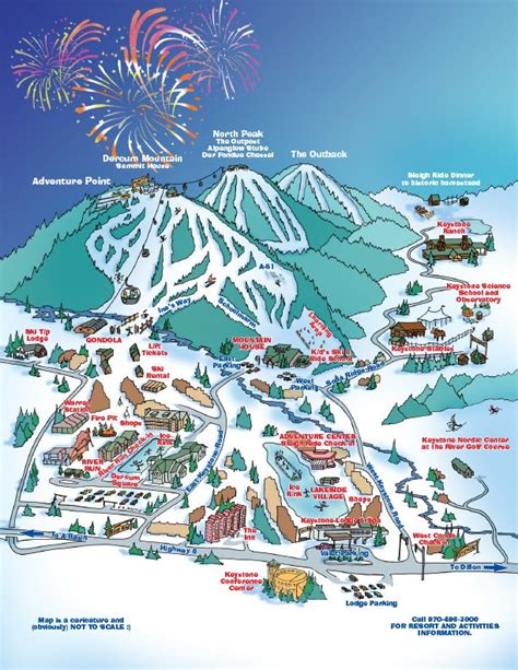 Keystone Colorado Ski Resort Map